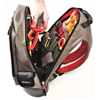 Rugzak C.K Tools MA2635 zwart grijs rood