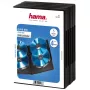 Hama DVD Quad Box, zwart, 5-pack, 4 discs