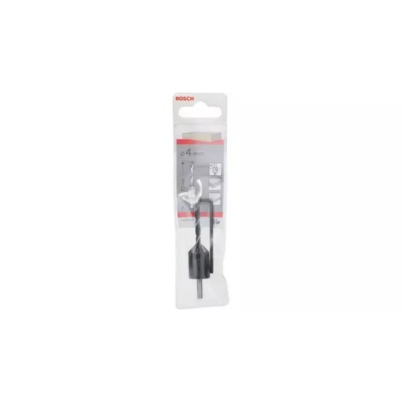 Spiraalboor met centerpunt en verzinker Bosch 2608596392