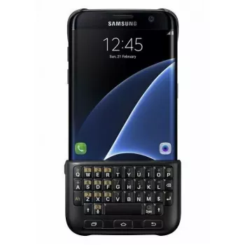 Beschermhoes voor Samsung Galaxy S6 edge+ — zwart, voor 79,9 mm breedte en 12,6 mm dikte