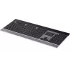 Toetsenbord Rapoo E9270P RF draadloos QWERTZ Duits zwart zilver