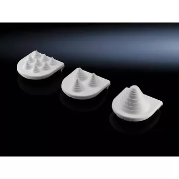Kabeldoorvoerinzetstuk Rittal SZ 4318.000, polypropyleen, wit, voor 1 kabel tot 47 mm