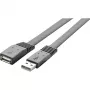 USB-kabel Renkforce RF-4096101 3m USB 2.0 zwart
