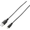 USB 2.0 datakabel Renkforce RF-4032111, USB A naar Micro-USB B, 1 m, zwart
