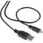 USB 2.0 datakabel Renkforce RF-4032111, USB A naar Micro-USB B, 1 m, zwart