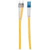 Intellinet glasvezel-patchkabel, OS2, LC/ST, 5 m, geel, duplex, singlemode, 9/125 µm, LSZH, glasvezel, levenslange garantie