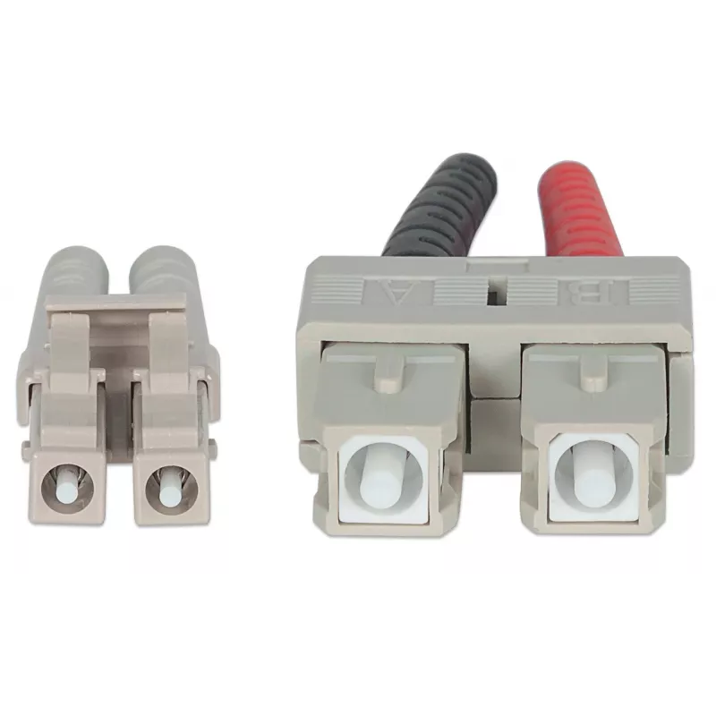 Intellinet 751186 glasvezel patchkabel, LC/SC multimode, 20 m, OM4, 50/125 µm, LSZH, paars