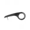 Fischer 85948 universele fietskettingkast, 26-28 inch, 33-38 tanden, zwart/transparant