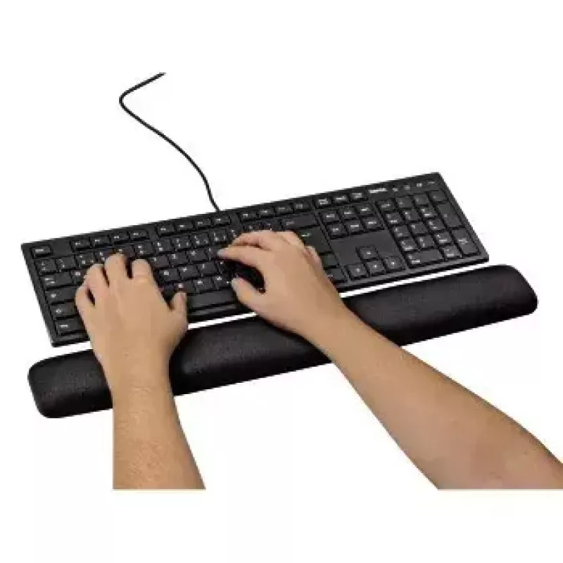 Hama ergonomische toetsenbord-polssteun 00054775, zwart