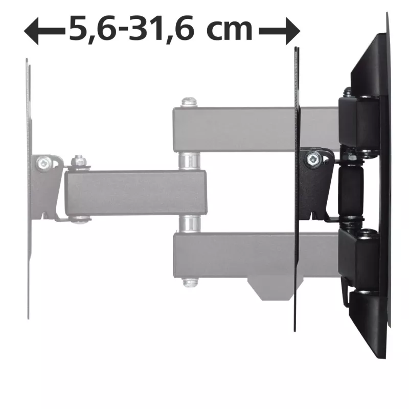 Hama 00118101 tv-muurbeugel 121,9 cm (48 inch) zwart