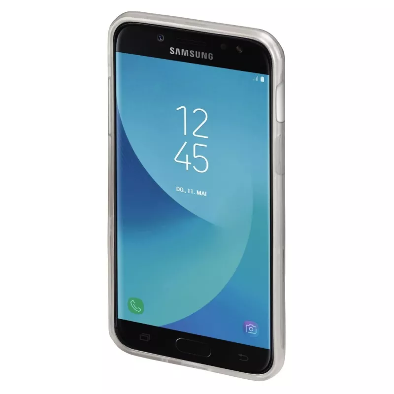 Hama Essential Line Crystal Clear achterkant voor Samsung Galaxy J5 (2017), TPU, transparant