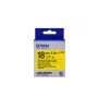Epson labelcassette magnetisch LK-5YB2 zwart/geel 18 mm (1,5 m)