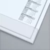 Bureaubladonderlegger papier Sigel HO366 zwart grijs wit