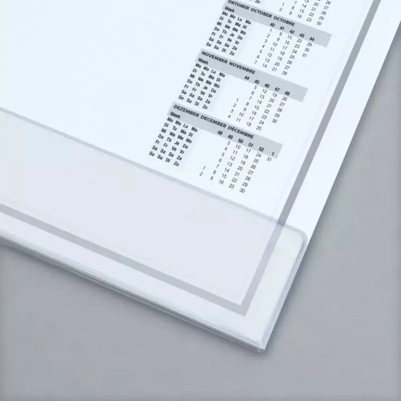 Bureaubladonderlegger papier Sigel HO366 zwart grijs wit
