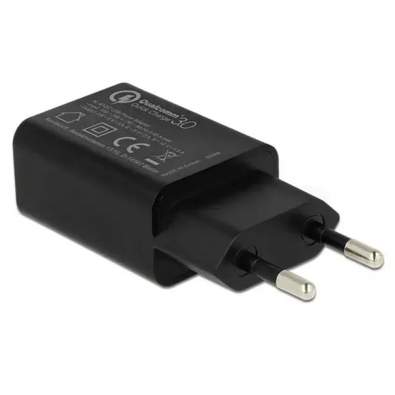 Mobiele oplader Navilock 62968 universeel zwart AC binnen
