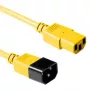 Netkabel C13 C14 ACT Powercord 3m geel
