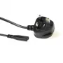 ACT netsnoer UK-stekker - C7 zwart 1,8 m