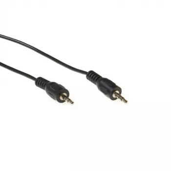 ACT 5 meter audiokabel 1x 3,5 mm jackstekker - 1x 3,5 mm stereo jackstekker