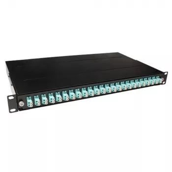 ACT glasvezelpanel 24 x duplex LC multimode OM3