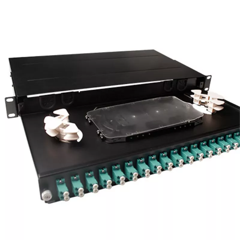 ACT glasvezelpanel 24 x duplex LC multimode OM3