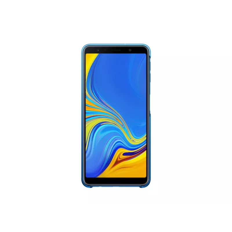 Samsung Gradation Cover EF-AA750 achterkant voor Galaxy A7 (2018), blauw
