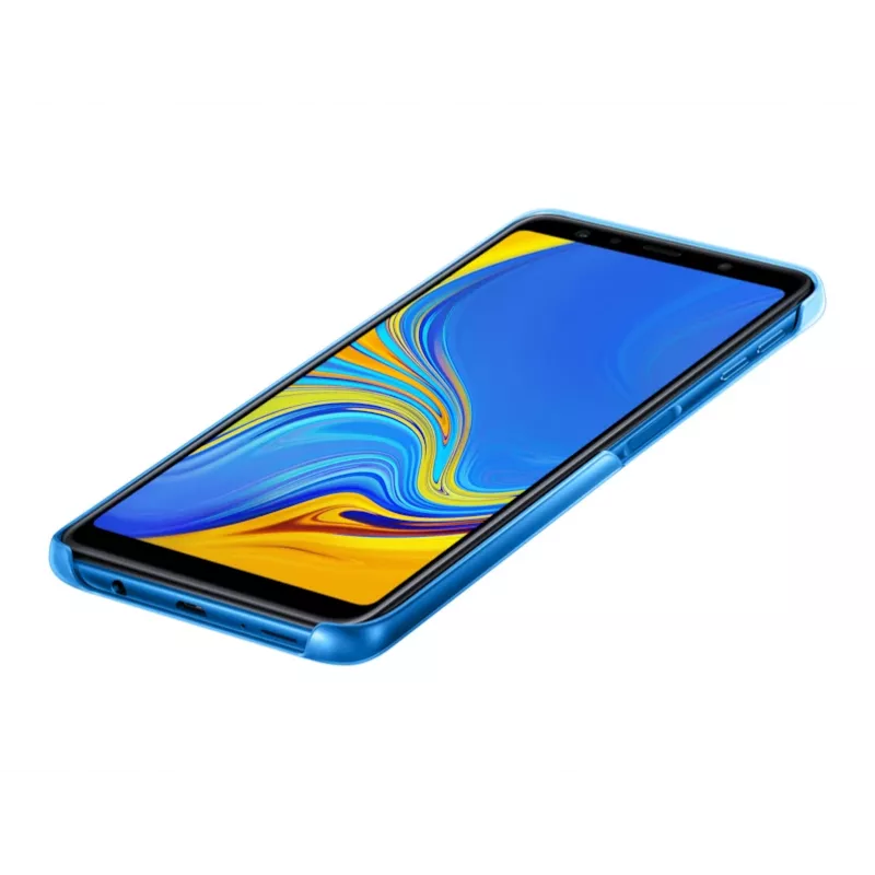 Samsung Gradation Cover EF-AA750 achterkant voor Galaxy A7 (2018), blauw