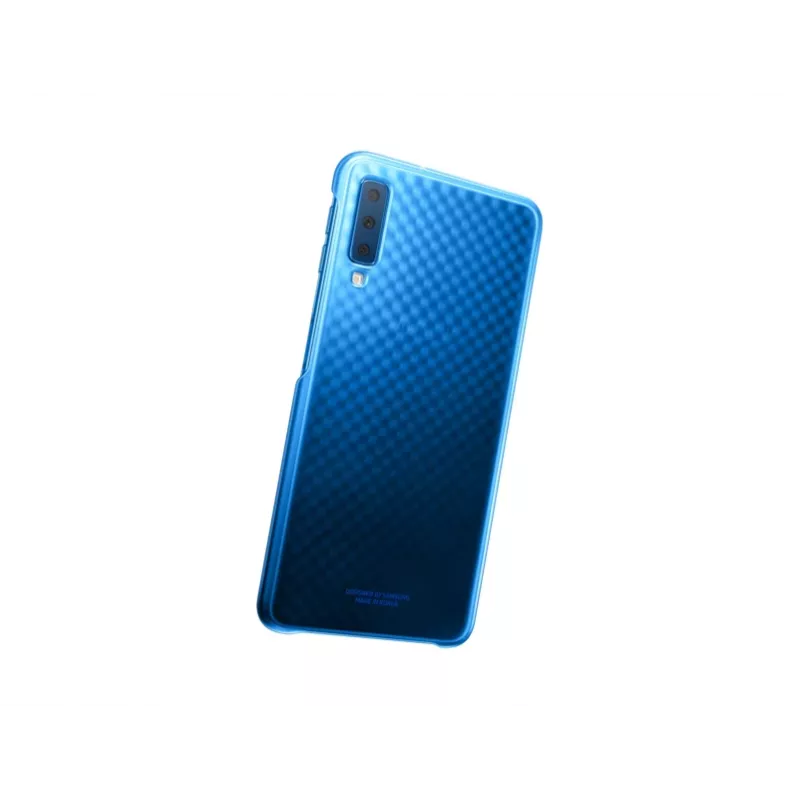 Samsung Gradation Cover EF-AA750 achterkant voor Galaxy A7 (2018), blauw