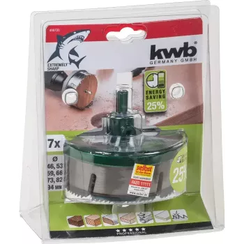 Gatenzaagset KWB 498720 7-delig