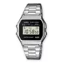 Polshorloge unisex Casio A158WEA-1EF elektronisch zwart