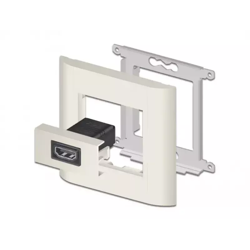 HDMI-module DeLOCK Easy 45 recht 22,5 x 45 mm