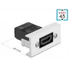 HDMI-module DeLOCK Easy 45 recht 22,5 x 45 mm