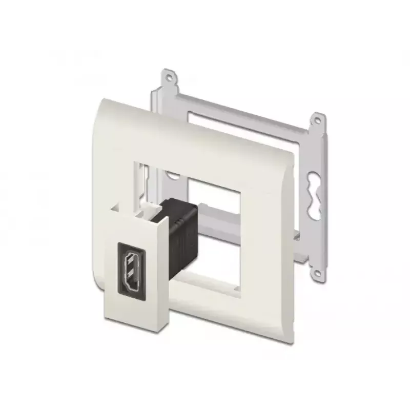 HDMI-module DeLOCK Easy 45 recht 22,5 x 45 mm