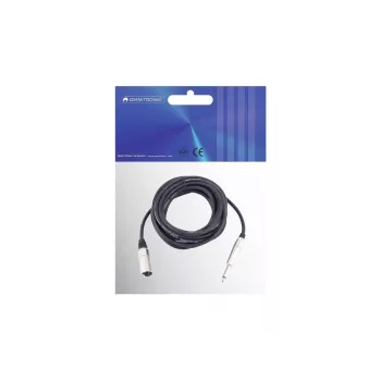Audiokabel Omnitronic 3022519D 10 m XLR 3-pin 6,35 mm zwart