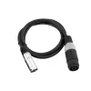 Audiokabel Omnitronic 30225590 Speakon XLR 1 m zwart