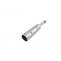 Kabeladapter 3-polig XLR naar 6,3 mm Omnitronic 30226450