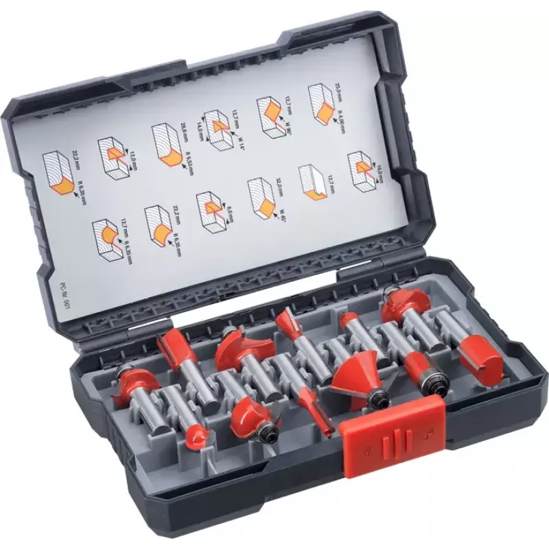 KWB 757295 frezenset, 12 st.