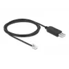 DeLOCK 66738 USB-naar-RS-232-RJ10-adapterkabel voor Meade Autostar