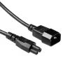 ACT stroomkabel C14 - C5 zwart 3 m