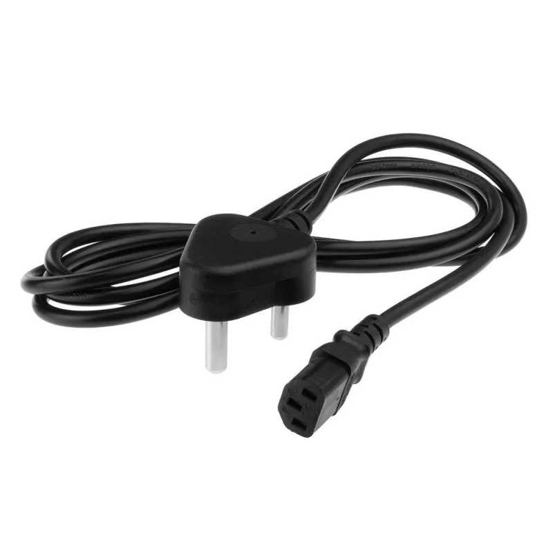 Stroomkabel ACT Powercord India/ZA-stekker – C13 zwart 2,5 m