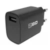 Mobiele oplader 2GO 797257 universeel zwart AC indoor 5V