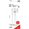 USB-kabel 2GO 797317 1m USB B USB C/micro-USB B/Lightning wit