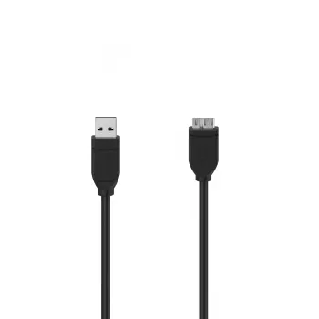 Hama 00300064 USB-kabel USB 3.2 Gen 1 (3.1 Gen 1) 0,75 m Micro-USB B USB A zwart