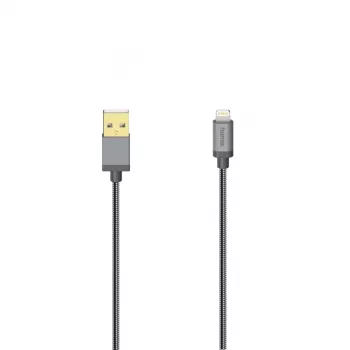 Hama 00200501 Lightning-kabel 0,75 m antraciet