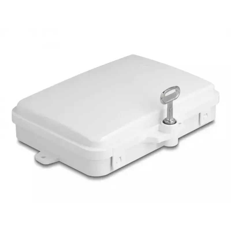 DeLOCK glasvezel-verdeelbox 6 poorten IP65 waterdicht wit