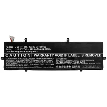 CoreParts MBXAS-BA0274 laptop-vervangingsaccu