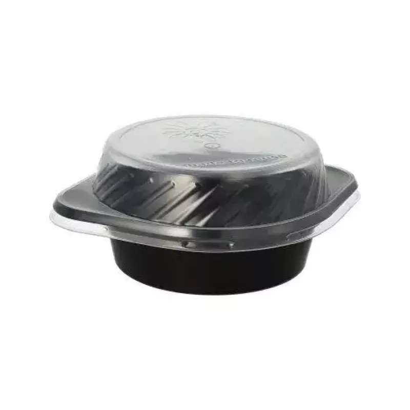 Schaal Papstar 96556 rond polypropyleen 15,6 cm diameter 45 mm hoogte