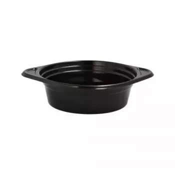Schaal Papstar 96556 rond polypropyleen 15,6 cm diameter 45 mm hoogte