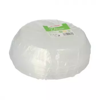 Wegwerplid Papstar 96559 polypropyleen transparant 227x227x41mm