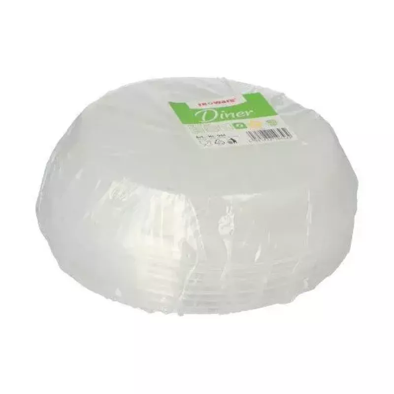 Wegwerplid Papstar 96559 polypropyleen transparant 227x227x41mm