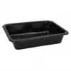 Wegwerp voedselcontainer Papstar 96552 polypropyleen zwart 227x178x45mm